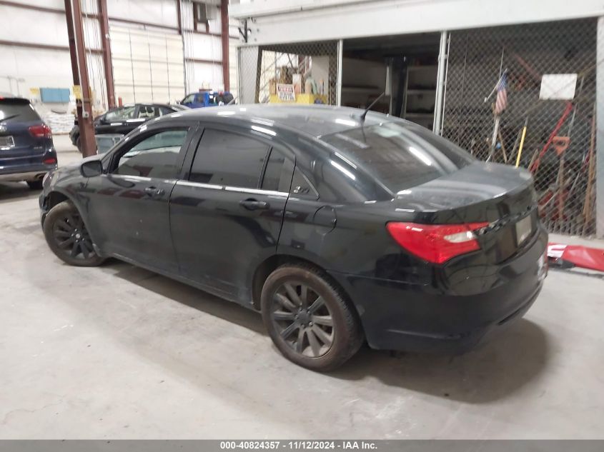 2013 Chrysler 200 Touring VIN: 1C3CCBBG7DN700119 Lot: 40824357