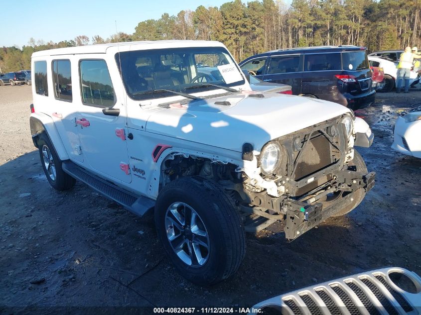 2019 Jeep Wrangler Unlimited Sahara 4X4 VIN: 1C4HJXEG5KW531547 Lot: 40824367