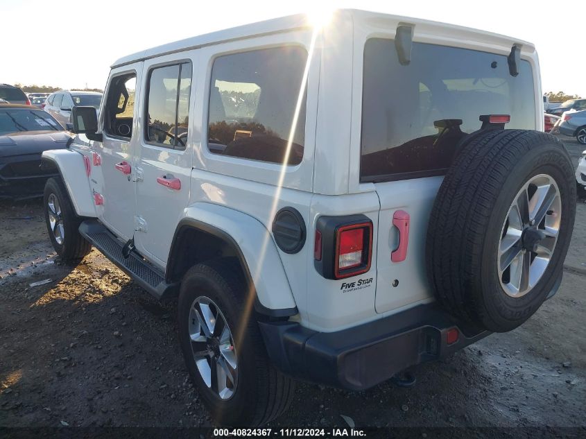 2019 Jeep Wrangler Unlimited Sahara 4X4 VIN: 1C4HJXEG5KW531547 Lot: 40824367