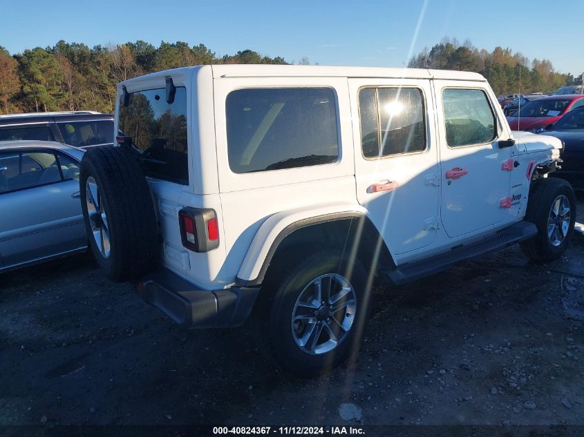 2019 Jeep Wrangler Unlimited Sahara 4X4 VIN: 1C4HJXEG5KW531547 Lot: 40824367