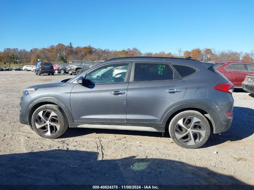 2018 Hyundai Tucson Limited VIN: KM8J3CA20JU680873 Lot: 40824378