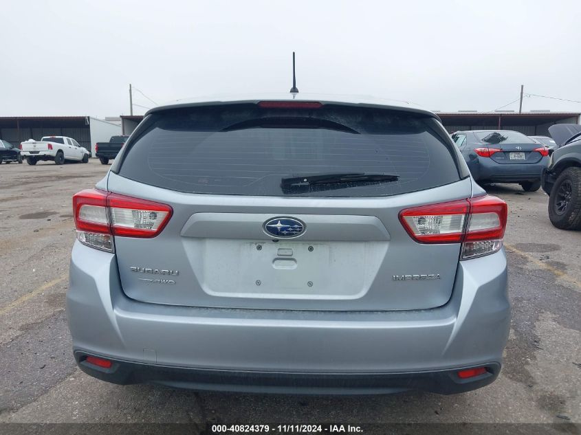 2019 Subaru Impreza 2.0I VIN: 4S3GTAA64K3727772 Lot: 40824379