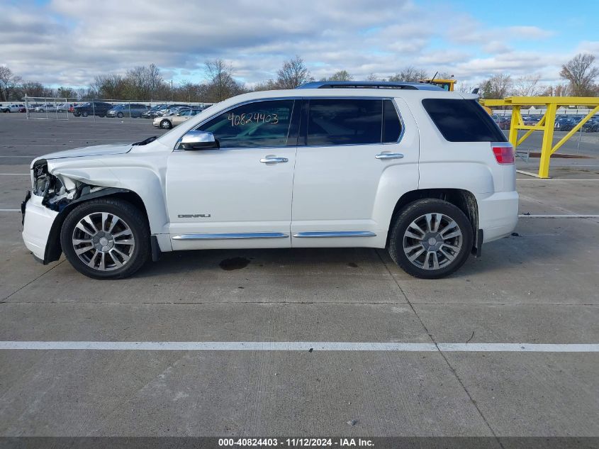 2017 GMC Terrain Denali VIN: 2GKFLVE37H6230241 Lot: 40824403