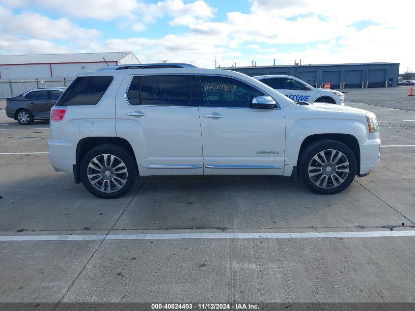 2017 GMC Terrain Denali VIN: 2GKFLVE37H6230241 Lot: 40824403