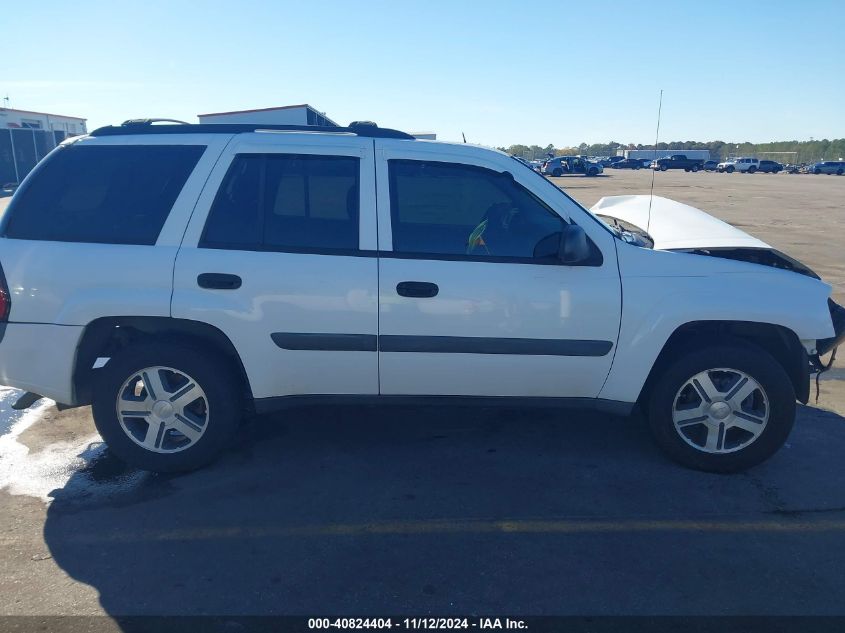 2005 Chevrolet Trailblazer Ls VIN: 1GNDT13S252267090 Lot: 40824404