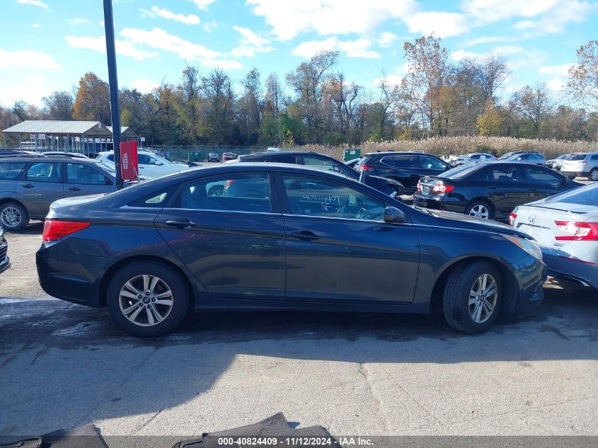 2012 Hyundai Sonata Gls VIN: 5NPEB4AC0CH372297 Lot: 40824409