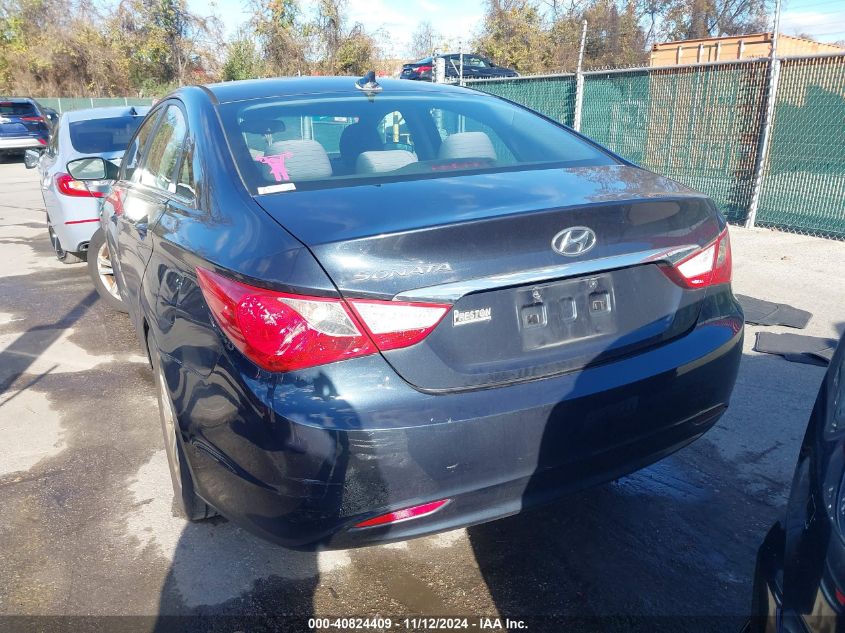 2012 Hyundai Sonata Gls VIN: 5NPEB4AC0CH372297 Lot: 40824409