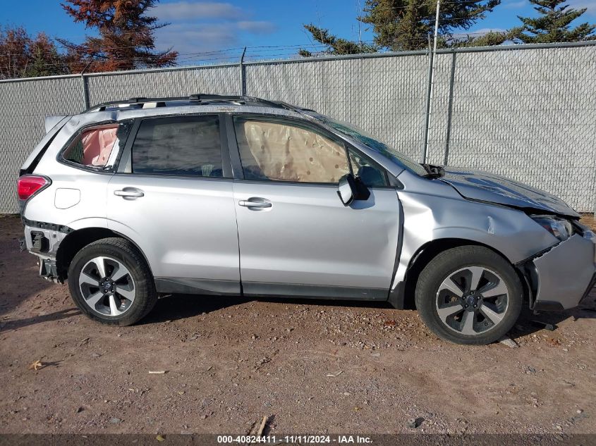 2018 Subaru Forester 2.5I Premium VIN: JF2SJAEC2JG551085 Lot: 40824411