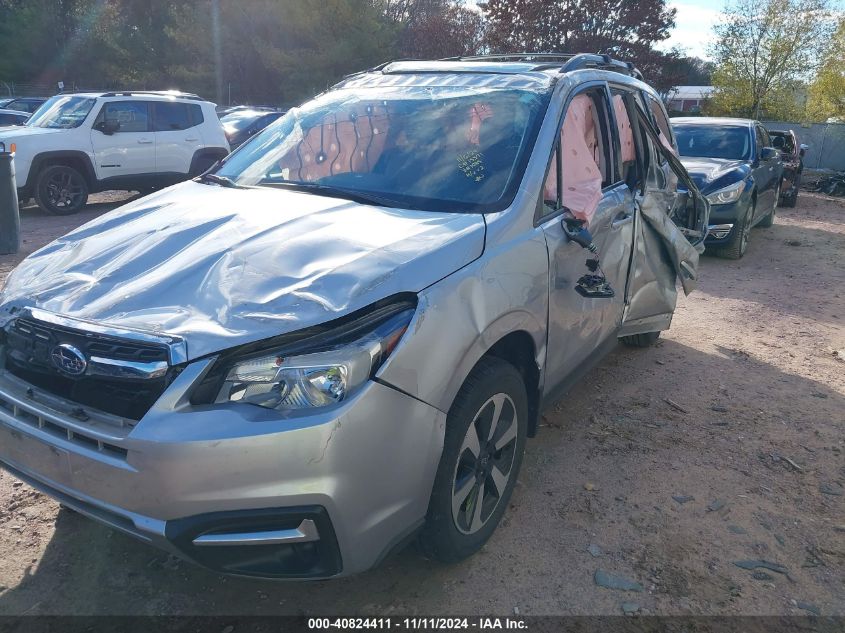 2018 Subaru Forester 2.5I Premium VIN: JF2SJAEC2JG551085 Lot: 40824411