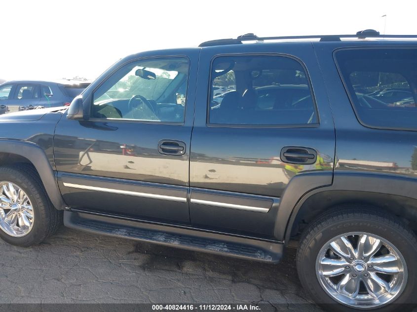 2004 Chevrolet Tahoe Ls VIN: 1GNEC13T14R311907 Lot: 40824416