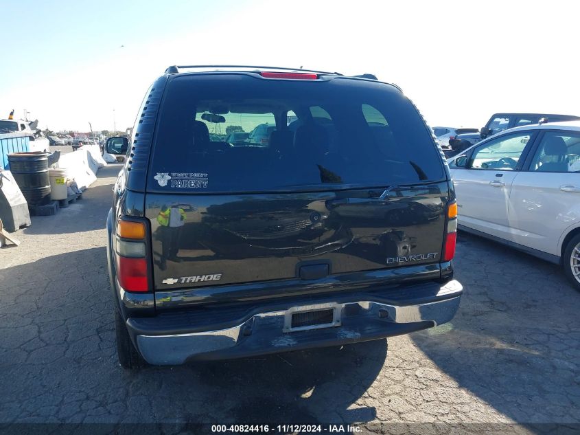 2004 Chevrolet Tahoe Ls VIN: 1GNEC13T14R311907 Lot: 40824416