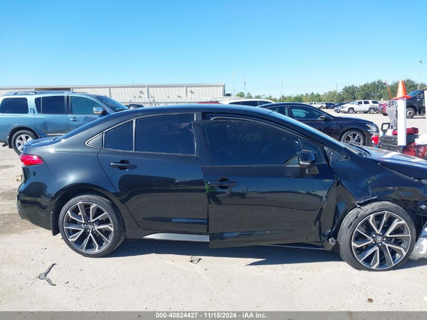 2022 Toyota Corolla Se VIN: JTDS4MCE7NJ093371 Lot: 40824427