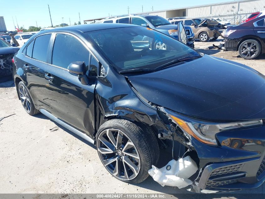 2022 Toyota Corolla Se VIN: JTDS4MCE7NJ093371 Lot: 40824427