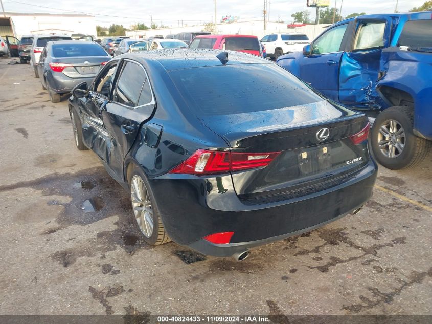 VIN JTHBA1D29G5014515 2016 Lexus IS, 200T no.3