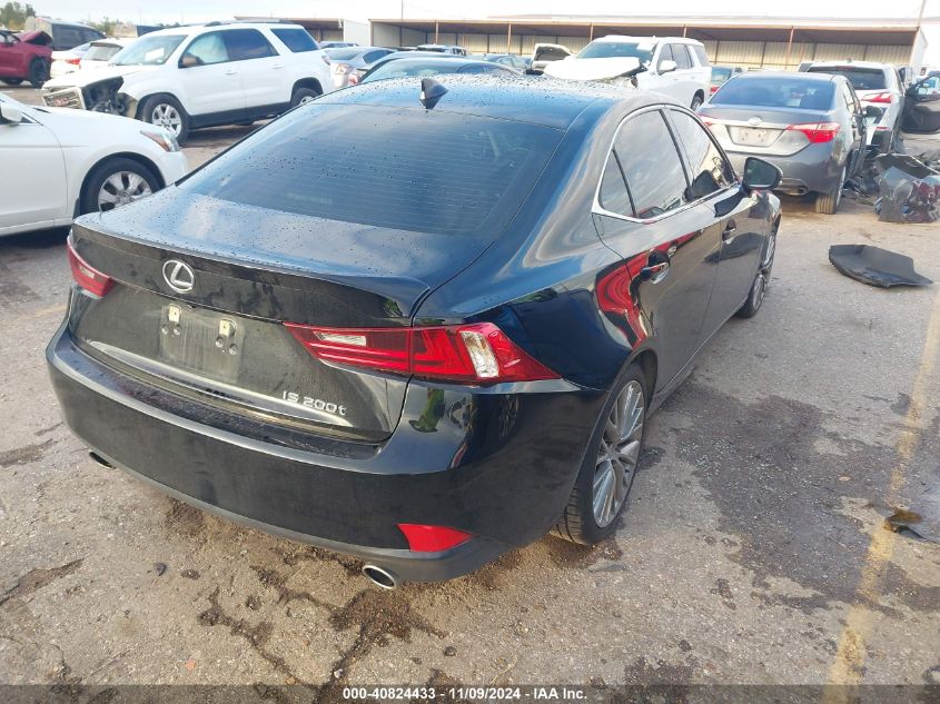 VIN JTHBA1D29G5014515 2016 Lexus IS, 200T no.4