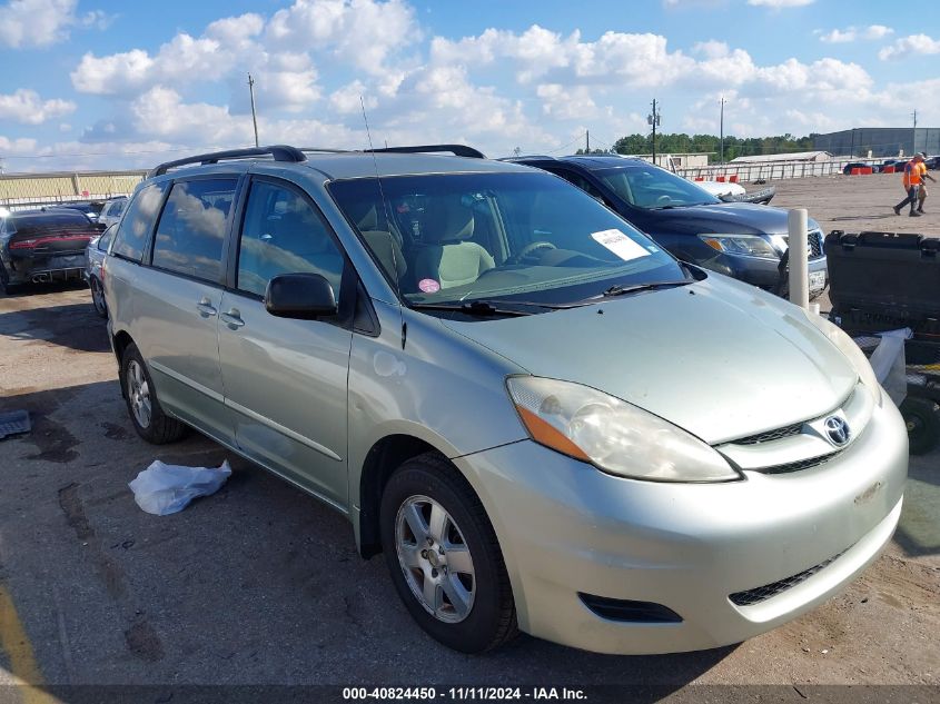 2010 Toyota Sienna Le VIN: 5TDKK4CC9AS338852 Lot: 40824450