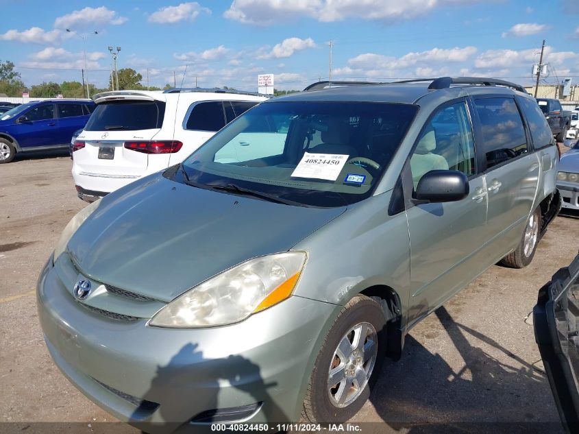 2010 Toyota Sienna Le VIN: 5TDKK4CC9AS338852 Lot: 40824450