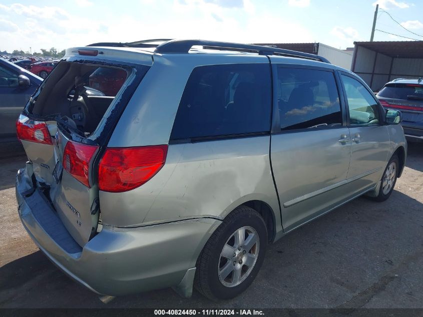 2010 Toyota Sienna Le VIN: 5TDKK4CC9AS338852 Lot: 40824450