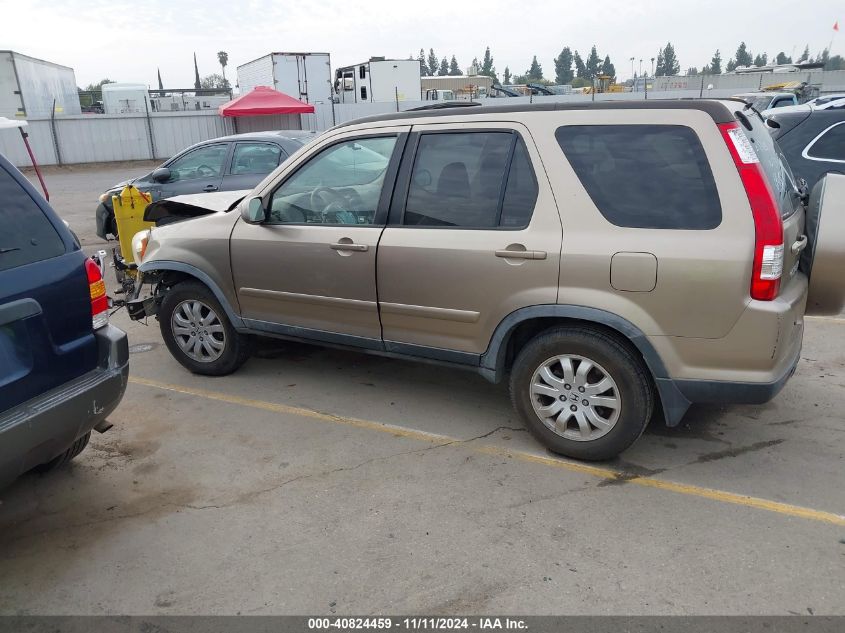 2005 Honda Cr-V Se VIN: JHLRD78925C045456 Lot: 40824459