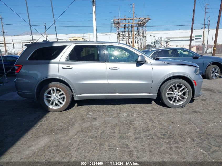 2021 Dodge Durango Gt Awd VIN: 1C4RDJDG1MC602421 Lot: 40824460