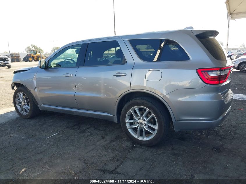 2021 Dodge Durango Gt Awd VIN: 1C4RDJDG1MC602421 Lot: 40824460