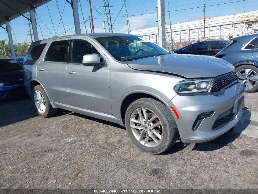 2021 Dodge Durango Gt Awd VIN: 1C4RDJDG1MC602421 Lot: 40824460