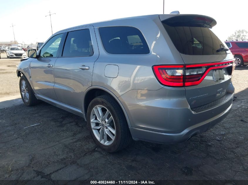 2021 Dodge Durango Gt Awd VIN: 1C4RDJDG1MC602421 Lot: 40824460