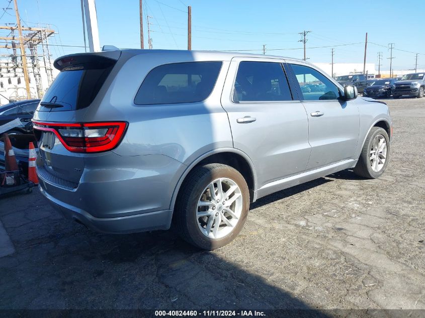 2021 Dodge Durango Gt Awd VIN: 1C4RDJDG1MC602421 Lot: 40824460