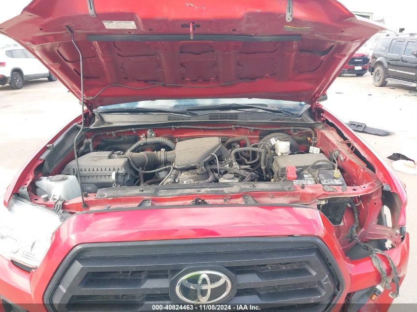 2021 Toyota Tacoma Sr VIN: 3TYAX5GN2MT033751 Lot: 40824463