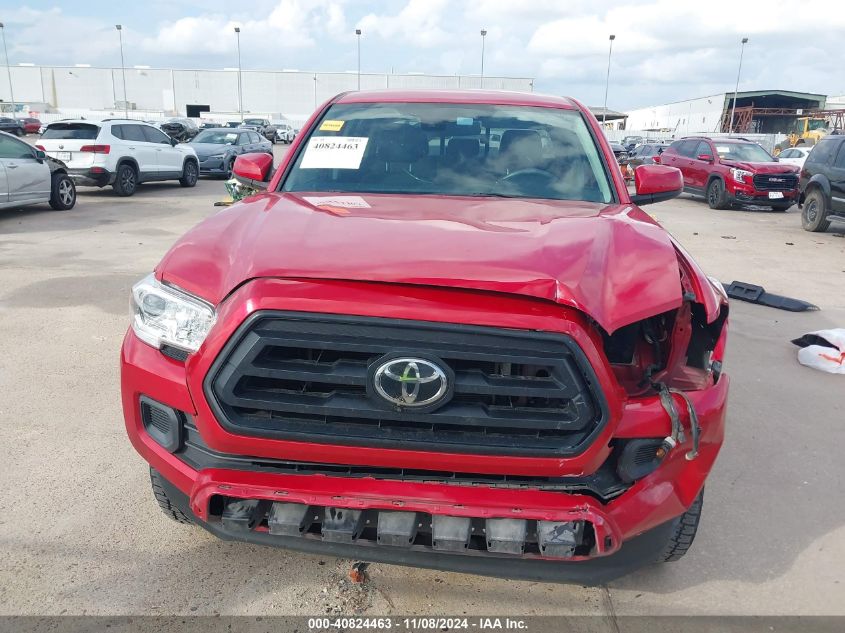 2021 Toyota Tacoma Sr VIN: 3TYAX5GN2MT033751 Lot: 40824463