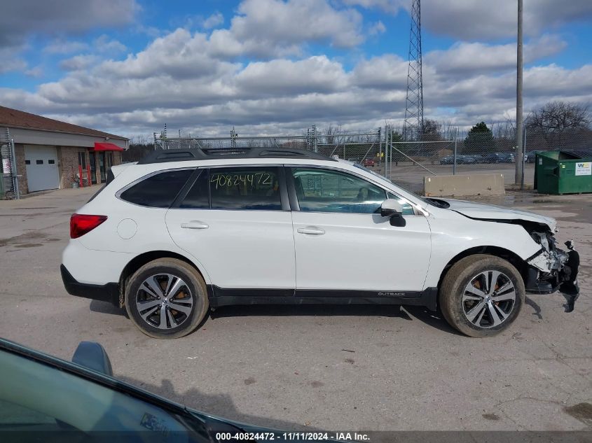 2018 Subaru Outback 2.5I Limited VIN: 4S4BSANC1J3281166 Lot: 40824472