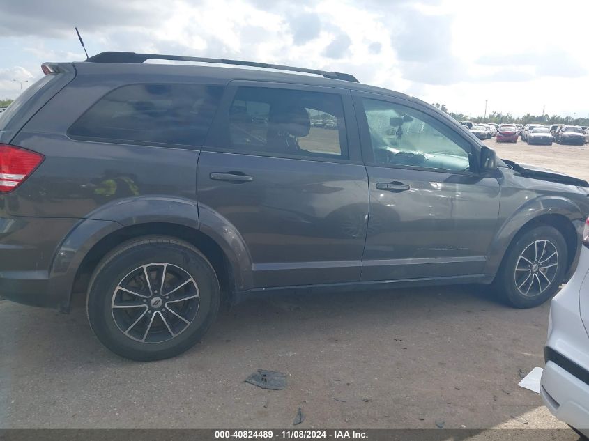 2018 Dodge Journey Se VIN: 3C4PDCAB9JT508766 Lot: 40824489