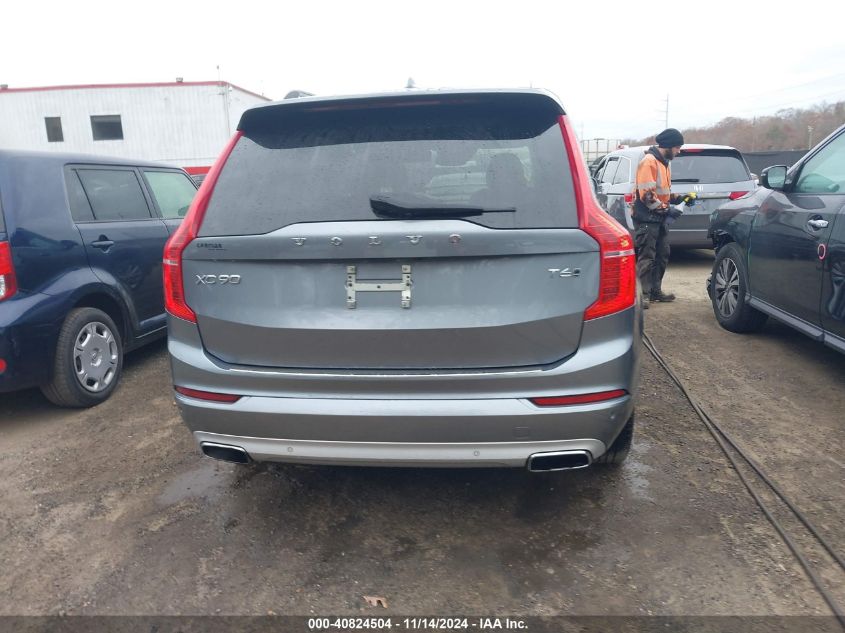 2016 Volvo Xc90 T6 Momentum VIN: YV4A22PKXG1058748 Lot: 40824504