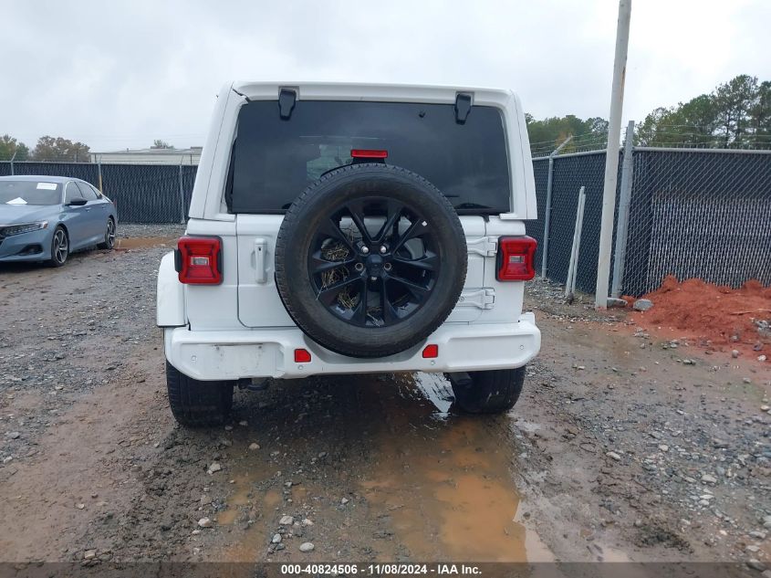 2022 Jeep Wrangler Unlimited High Altitude 4X4 VIN: 1C4HJXEN2NW138981 Lot: 40824506