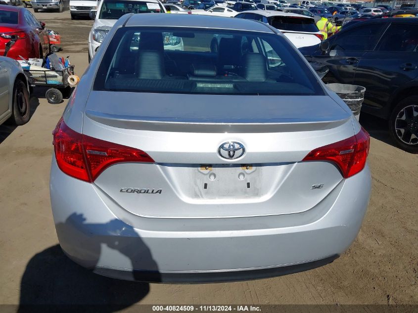 2017 Toyota Corolla Se VIN: 5YFBURHEXHP707965 Lot: 40824509