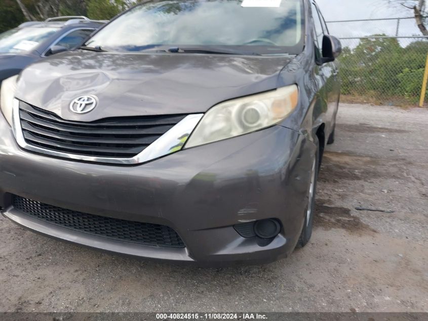 2014 Toyota Sienna Le V6 8 Passenger VIN: 5TDKK3DC0ES476262 Lot: 40824515