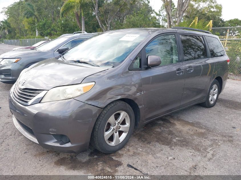 VIN JS2YC5A36D6100113 2014 TOYOTA SIENNA no.2