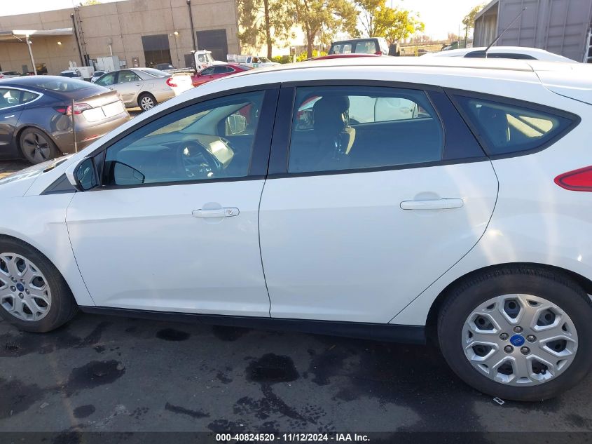 2012 Ford Focus Se VIN: 1FAHP3K22CL190780 Lot: 40824520