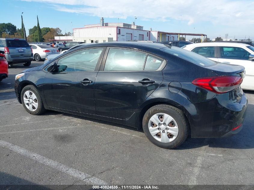 2017 Kia Forte Lx VIN: 3KPFK4A75HE092877 Lot: 40824535