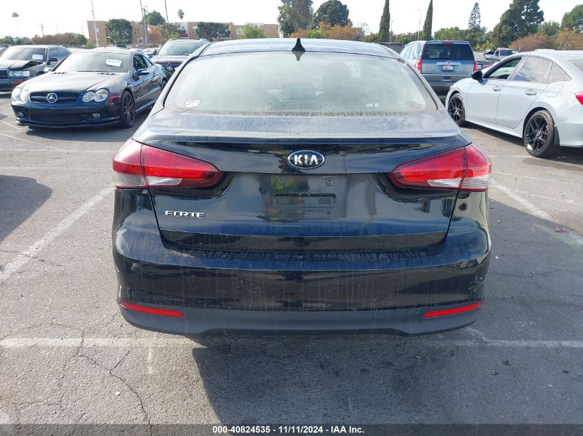 2017 Kia Forte Lx VIN: 3KPFK4A75HE092877 Lot: 40824535