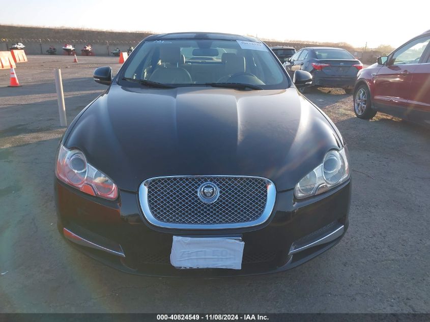 2010 Jaguar Xf VIN: SAJWA0FA8AHR53664 Lot: 40824549