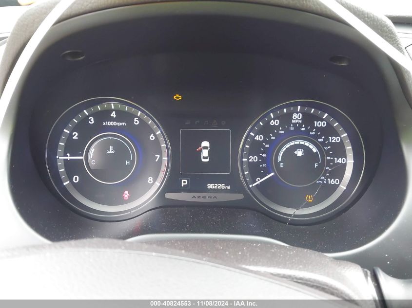 2016 HYUNDAI AZERA KMHFG4JG4GA518072