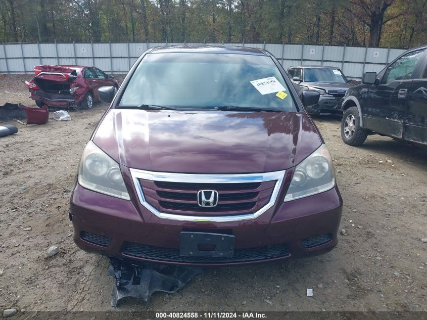 2009 Honda Odyssey Lx VIN: 5FNRL38229B041248 Lot: 40824558