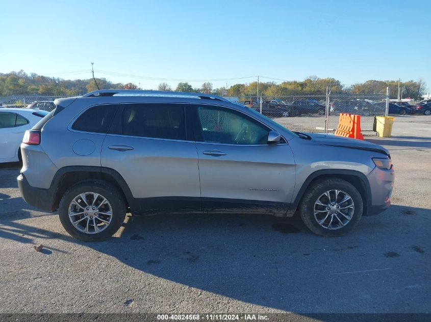 2019 Jeep Cherokee Latitude Plus Fwd VIN: 1C4PJLLB8KD201988 Lot: 40824568