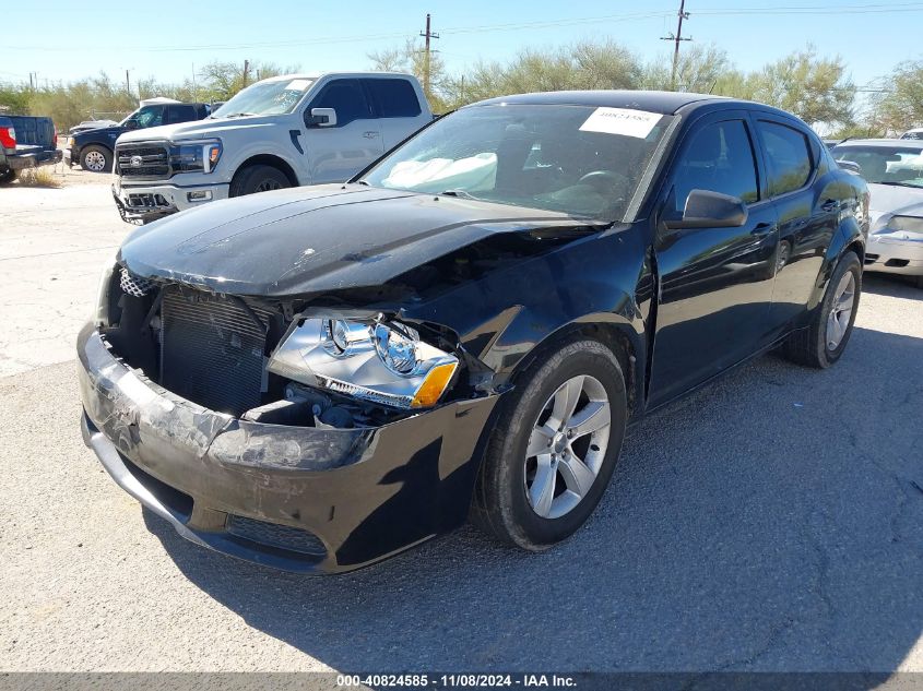 2013 Dodge Avenger Se VIN: 1C3CDZAB3DN688451 Lot: 40824585