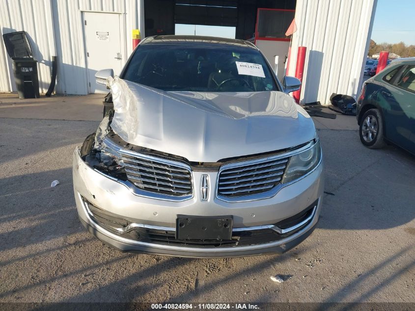 2016 Lincoln Mkx Reserve VIN: 2LMTJ8LP2GBL54130 Lot: 40824594