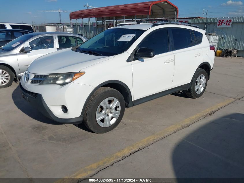 VIN JTMZFREV6D5002715 2013 Toyota RAV4, LE no.2