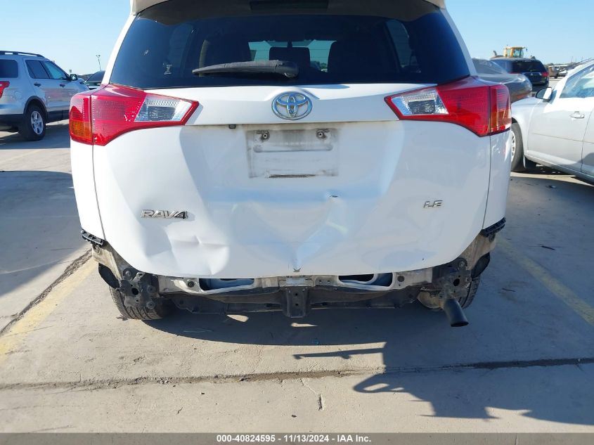 VIN JTMZFREV6D5002715 2013 Toyota RAV4, LE no.6