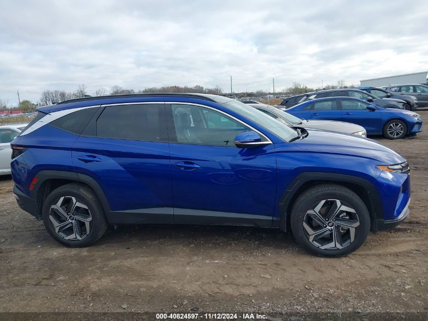 2022 Hyundai Tucson Limited VIN: 5NMJECAE0NH157505 Lot: 40824597