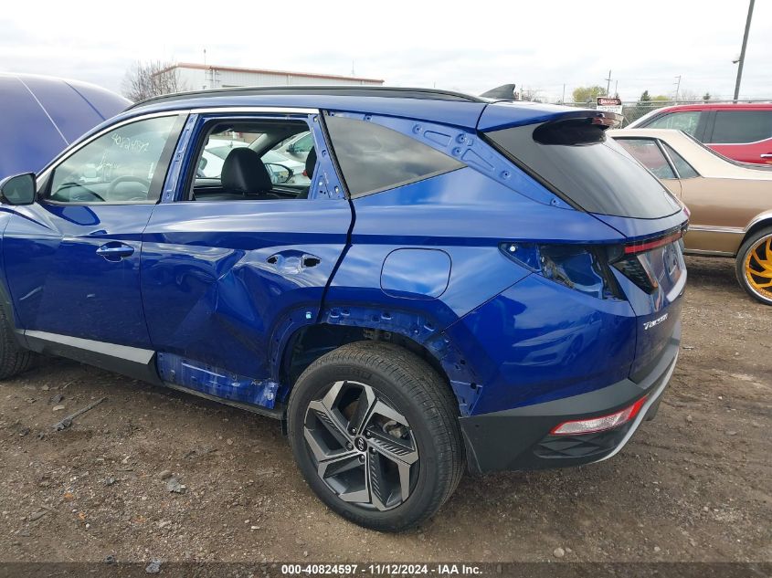 2022 Hyundai Tucson Limited VIN: 5NMJECAE0NH157505 Lot: 40824597